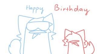 Kitty cat cat meme (Animation meme) (Among us) (birthday gift) (remake)