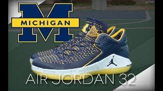 Air Jordan 32 Low 'Michigan'