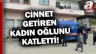 Cinnet Getiren Kadın 9 Yaşındaki Oğlunu Öldürdü! | A Haber