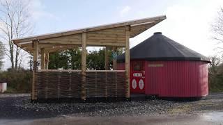 Yurty and the tramp yurt at Willowbrook Glamping And Hideaways