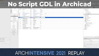 No Script GDL for Archicad users with Patrick May