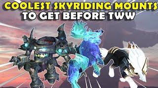 10 of The Coolest Skyriding Mounts to Get Before The War Within Launches