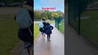 Surprise at school #daddaughterlove #daughter #school #daddysgirl #surprise #daughterlove #askjai