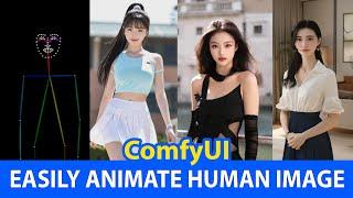 ComfyUI - MimicMotion | Human Motion Video Generation (Img2Vid)