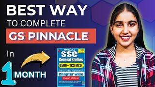 How to Complete GS PINNACLE | 1 month Strategy | Best Way to complete GS pinnacle | Best GS PYQ Book