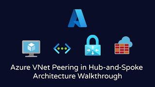 VNet Peering in Hub and Spoke Architecture