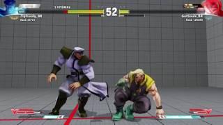 SF5 - Zigfreedg(Bison) vs GutSouls(Nash)