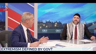 Nigel Farage vs Abdullah al Andalusi: Is protesting for Palestine "EXTREMISM"?