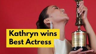 Kathryn Bernardo wins Best Actress at the 72nd FAMAS Awards for 'A Very Good Girl'