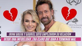 Irina Baeva y Gabriel Soto empezaron su relación desde una infidelidad, era claro que terminarían