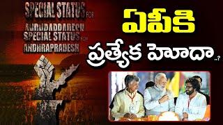 Chandrababu Demand Special Status for AP : PDTV News