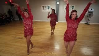 Live Performance by Isa Latin Rhythm Ladies on Friday 12-13-24 at Step Up Dance Studio.