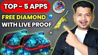 Top 5 - Free Fire Diamond App | how to get free diamonds in free fire | free diamond app 2024