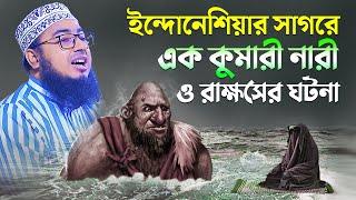 ইন্দোনেশিয়ার সাগরে এক কুমারী নারী ও রাক্ষসের ঘটনা || Mufti jahirul islam faridi