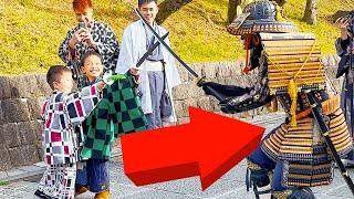 #45 SAMURAI Mannequin Prank in Kyoto Japan | Japanese shogun prank for traveler at Kiyomizu Temple