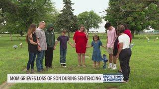 Mom grieving loss of son as his killer learns sentence