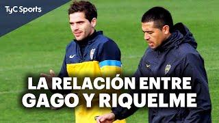 FERNANDO GAGO - JUAN ROMÁN RIQUELME  su VÍNCULO, la SELECCIÓN ARGENTINA, BOCA, lo compartido y más