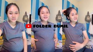 BUMIL CANTIK LIVE MAU SPIL PERUT 