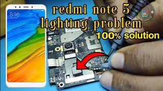 Redmi note 5 back lighting problem | Phone fix Gid