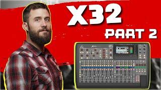 TUTORIAL: Behringer X32 & Compact |PART 2| Effects & Mix Busses