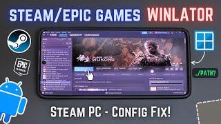 How to Install & Play Steam PC Games on Android with Winlator Emulator