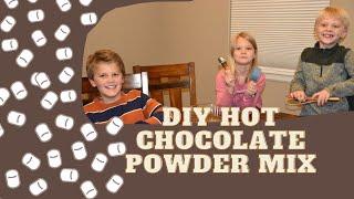 DIY Hot chocolate mix