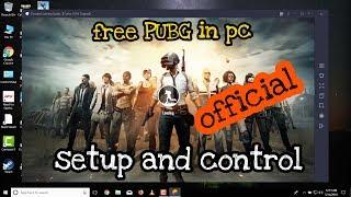 Play PUBG in PC FREE!!! Official pc emulator setup and control guide for PUBG mobile 