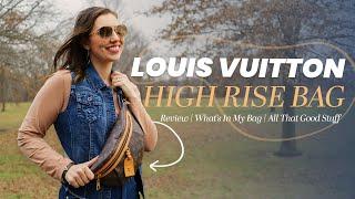 Best LV Luxury Fanny Pack? The Louis Vuitton High Rise Bum Bag Review + What's In My Bag #bumbag #lv