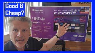 Good & Cheap! Hisense 55A6KV TV Review & Unboxing