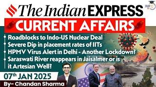 Indian Express Analysis | 7th January 2025 | The Indian Express Newspaper Analysis