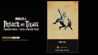 STEEL CUT Finishing Move - Attack on Titan Bundle Call of Duty Vanguard & Warzone - AOT