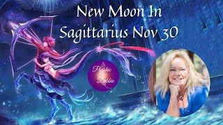 New Moon In Sagittarius Nov 30th #askapsychic, #psychicdebbiegriggs,  #predictions #moon