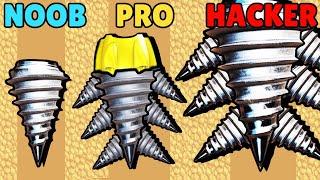 NOOB vs PRO vs HACKER in Drill Merge