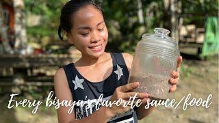 I made a ginamos (fermented anchovy) and cooked lunch,snacks for the hardworking rice planters