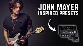 John Mayer inspired presets // Line 6 (Helix, Stomp), Fractal (Axe-FX III, FM9), Quad Cortex