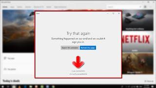 How to Fix 0xD000000D Try that Again Error in Windows 10 Store