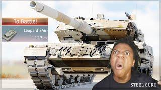 STOCK Leopard 2A6 GRIND Experience  Suffering and Pain at TOP TIERS