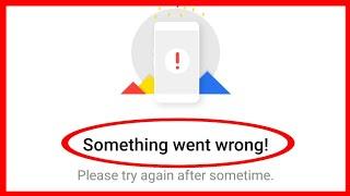 Shopsy App Something Went Wrong Problem ~ How To Fix Something Went Wrong Problem In Shopsy App