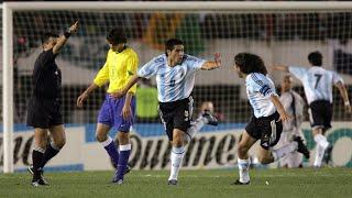 ELIMINATORIAS   COPA   2006   ARGENTINA   X    BRASIL