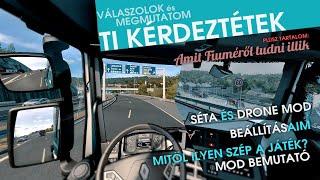 Ti kérdeztétek én válaszolok - Esőben a Fiumei kikötőbeRealistic gameplay in Euro Truck Simulator 2