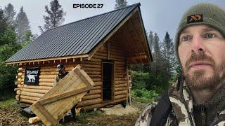 Log Cabin Build on Off-Grid Homestead |EP27|