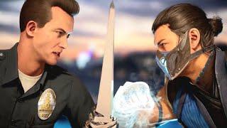 MK1 NEW T-1000 vs. Sub-Zero INTRO | Mortal Kombat 1: Khaos Reigns