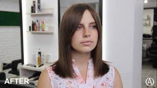 How to cut medium length layered haircut. Layered haircut tutorial