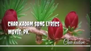 ||Char kadam|| full video song lyrical |Sushant Rajput |Anushka Sharma |Shaan |Shreya Ghoshal ||