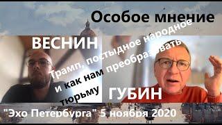 Дмитрий Губин - "Особое мнение", "Эхо Петербурга" 05.11.20 (ведущий Арсений Веснин)