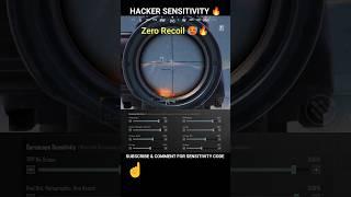  BGMI Scope Setting 2x 3x 4x 6x 8x | New Best Sensitivity Settings | No Recoil #shorts #bgmi #viral