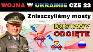 23 CZE: MOST NA KRYMIE ZNISZCZONY. NADCHODZI ZAŁAMANIE FRONTÓW  | Wojna w Ukrainie Wyjaśniona