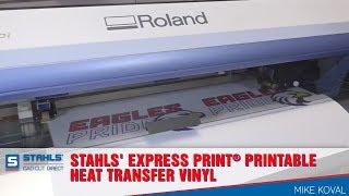 Stahls' Express Print® Printable Heat Transfer Vinyl | Step by Step Guide