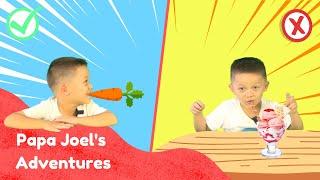 Eating healthy vegetables story | Healthy food story for kids