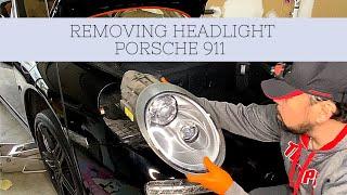 How to remove a Headlight on a Porsche 911